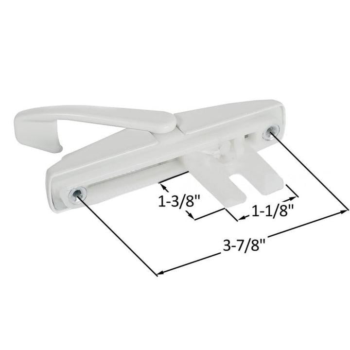 Casement Window Locking Handle With 3-7/8" Screw Holes