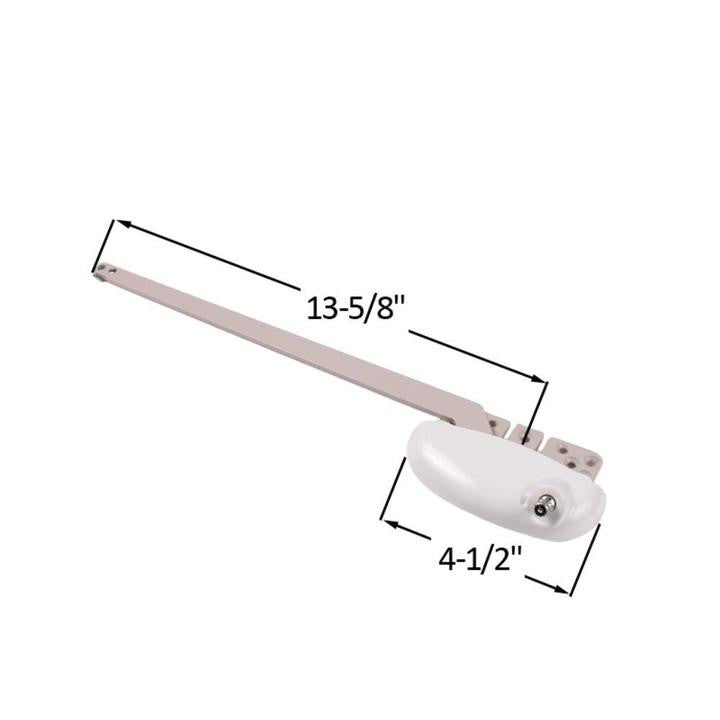 Roto Hardware Single Arm 13-5/8" Casement Window Operator