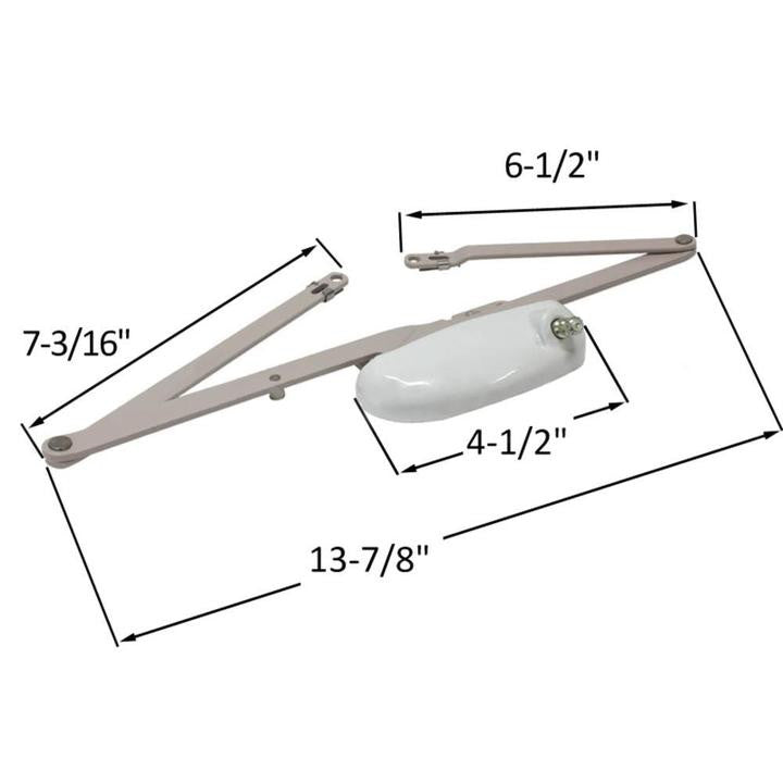 Roto Hardware Dual Arm Awning Window Operator