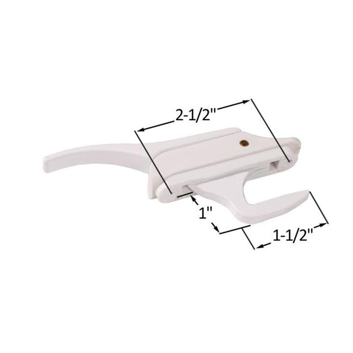 Casement and Awning Window Locking Handle With 2-1/2" Screw Holes