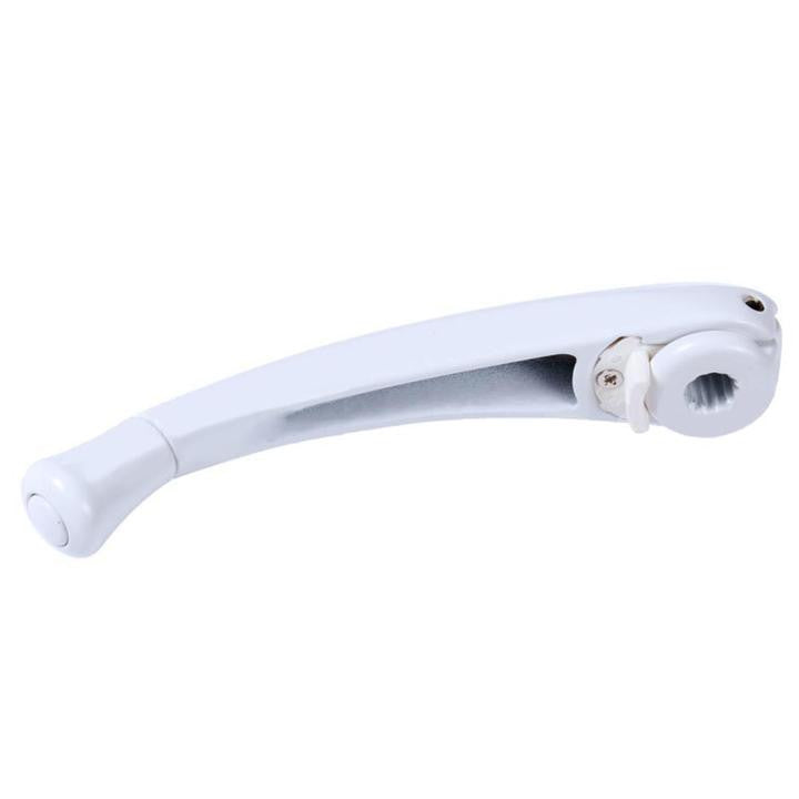 Roto Hardware Folding 5/16" Spline Crank Handle - White