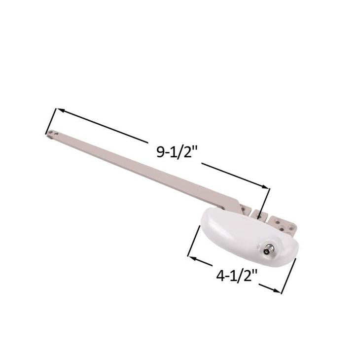 Roto Hardware Single Arm 9-1/2" Casement Window Operator
