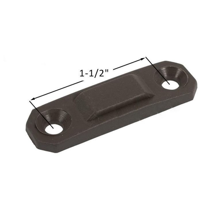 Locking Handle Strike Plate - 1-1/2" Screw Holes
