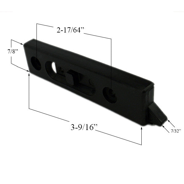 Top Sash Cam Assembly, Calco Aluminum co. - Right Hand