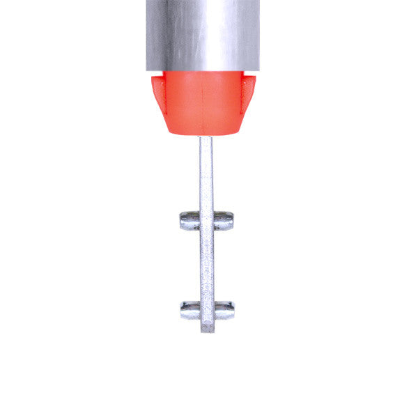 3/8 Inch Spiral Tilt-In Window Balance Rod with Red Bearing and Double Pins