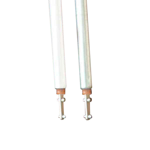 3/8 Inch Spiral Tilt-In Window Balance Rod with Red Bearing and Double Pins