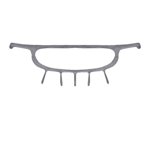 1 inch Vinyl Slide In Door Bottom Threshold Insert - Gray