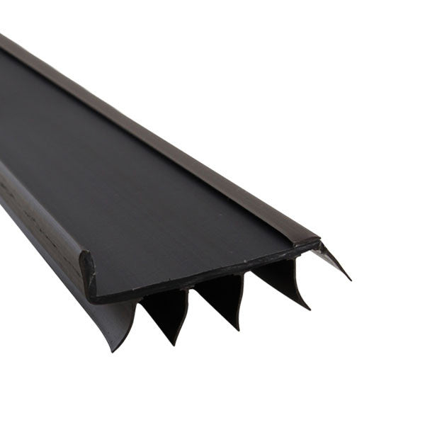 Door Bottom/Sweep, Staple-On, 36 inch - Brown