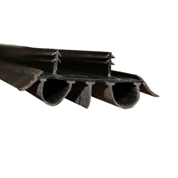 Door Bottom/Sweep; Snap-in; - 2 Barbs @ 7/8 inch - Brown