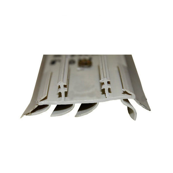 Door Sweep; Snap-in; 2 Barbs at 7/8 inches 4 Fins, 2 Drip Fins 36 in - Brown