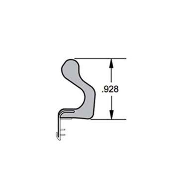 Door Jamb Weatherstrip, 81 Inch Stick, Extended Reach