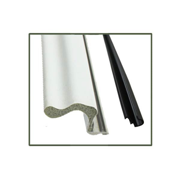 Peachtree Avanti Steel Door Weatherstrip, Q-Lon, Extended Reach, 81 Length