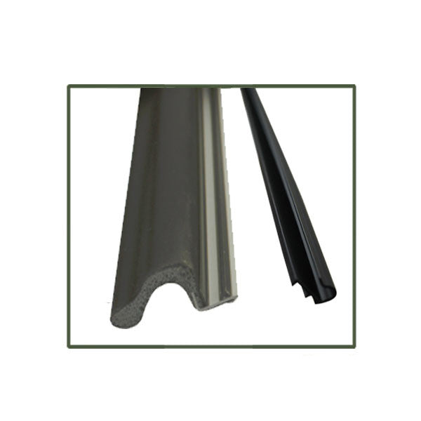 Peachtree Avanti Steel Door Weatherstrip, Q-Lon, Extended Reach, 81 Length