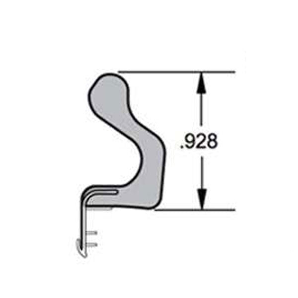 Door Jamb Weatherstrip, 96 inch Long Extended Reach, 3 Piece Set