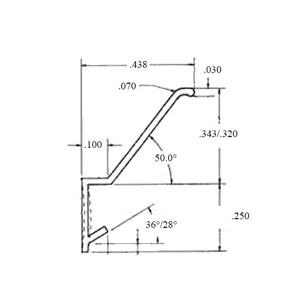 10 Foot Leaf Weatherstrip, Bilt Best, Caradco, Hurd, Casement and Awning Sash & Frame - Tan