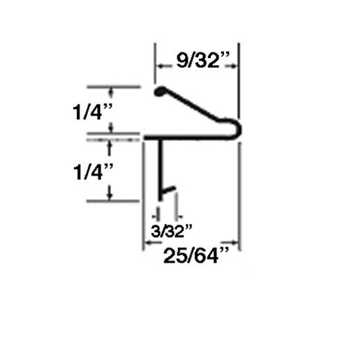 7 Foot Weather Seal for Casement and Awning Windows - White