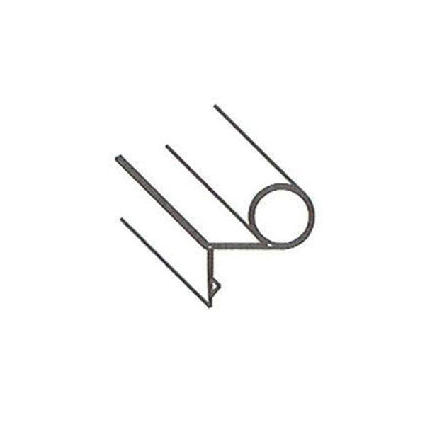 Bulb Weatherstrip, .250 Offset Leg, Casement & Double Hung Windows - Beige