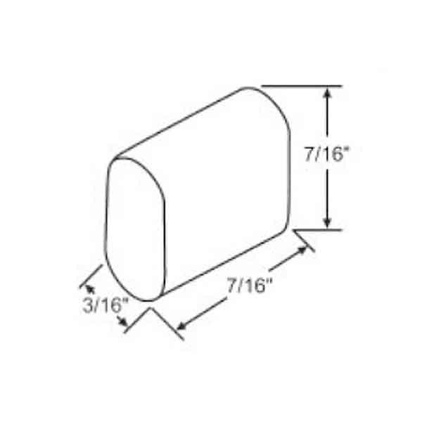 Brake Shoe Piece, Graham, Mill