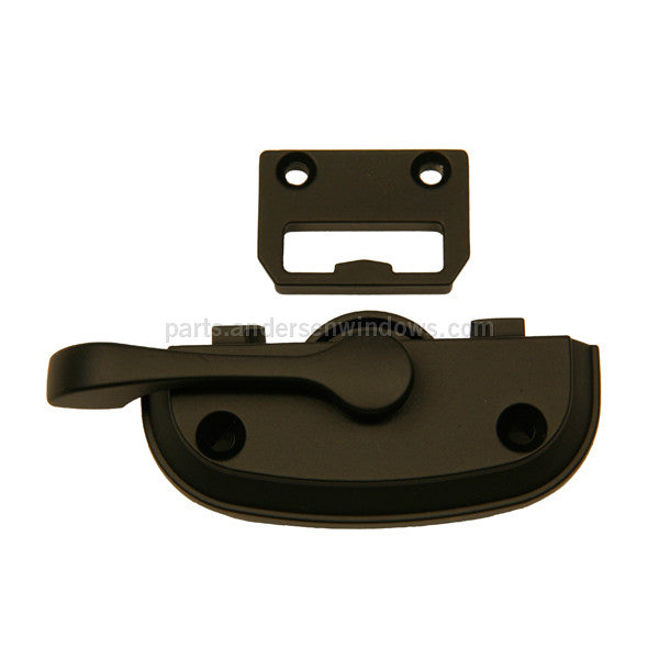 Sash Lock and Keeper - 200 Series Tilt-Wash Double-Hung Window 9022211 Sash Lock and Keeper, Black