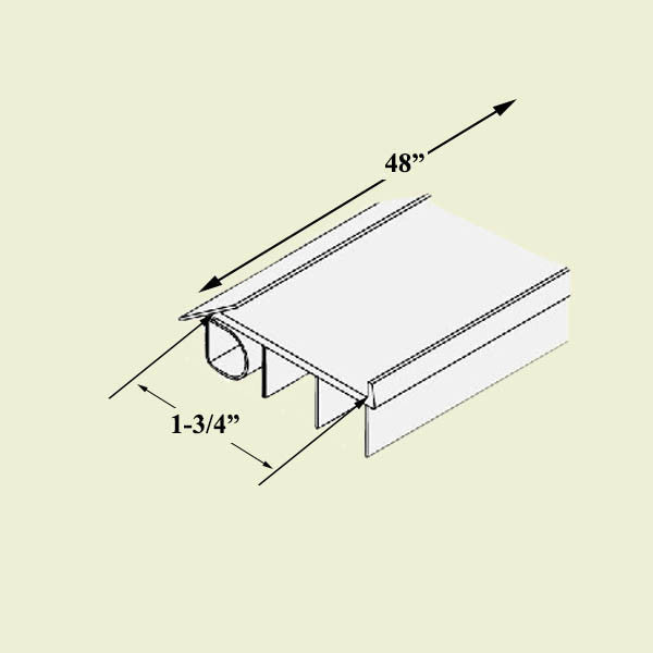 Andersen 48", 1-3/4 inch Architectural Clad in-swing Entry Door Sweep 2001-Present