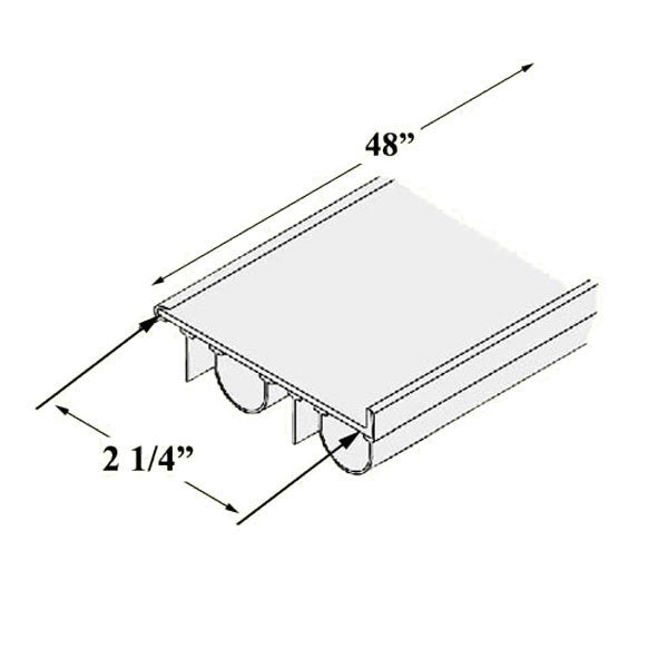 Andersen 48", 2-1/4 Architectural Clad in-swing Entry Door Sweep 2001-Present