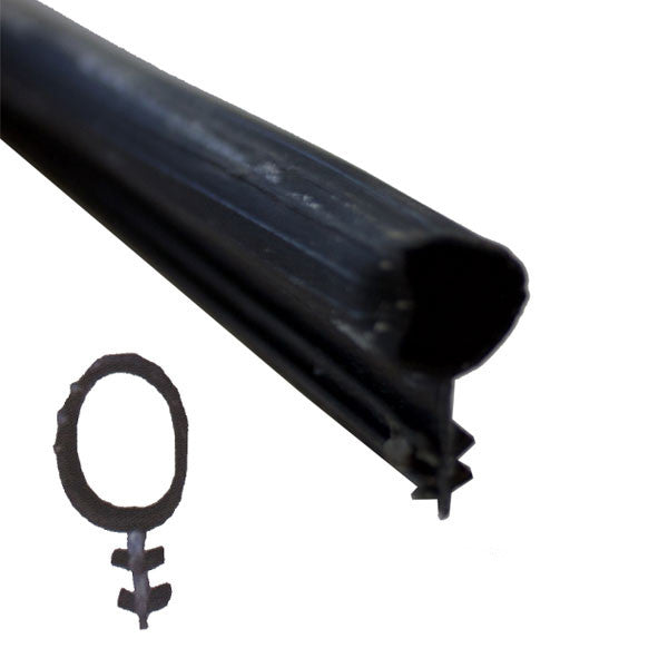 Pella PCS Sliding Door Frame Weatherstrip - Black