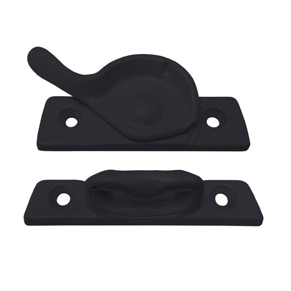 Lock Kit - Double Hung Windows 9069434 Black Traditional Lock Kit with Keeper