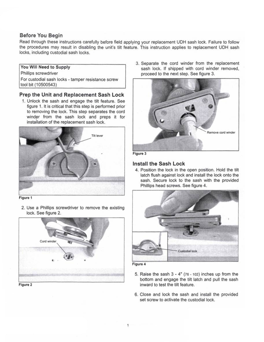 Marvin Ultimate Double Hung Sash Lock With Tilt Feature