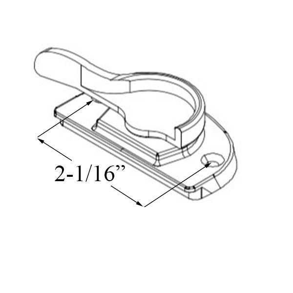 Marvin Non-Tilt Sash Lock, Ultimate Magnum Window