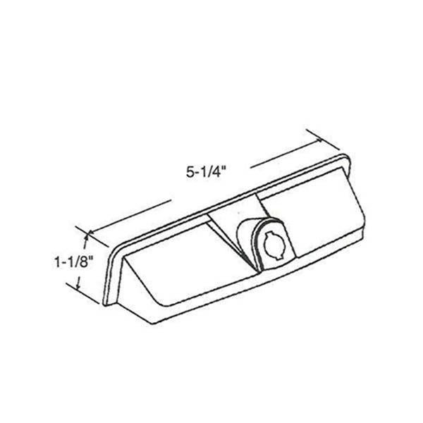 Marvin Cover For Curved Handle, Casement Or Awning Windows