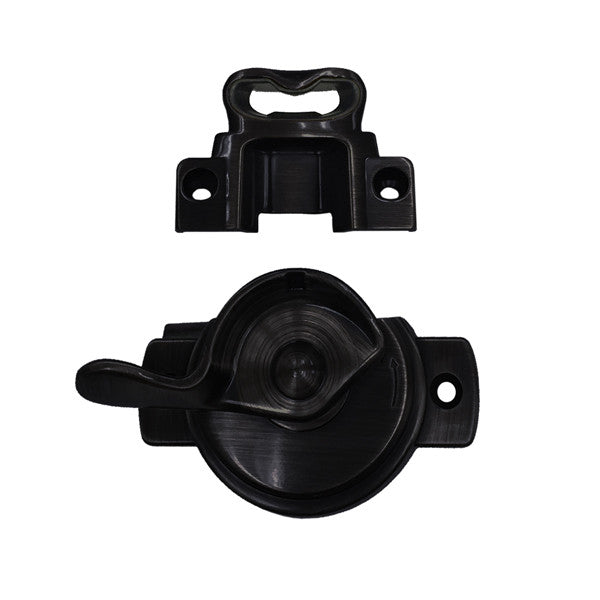 Active Lock and Keeper Kit 9015614 Lock and Keeper Kit with Screws - Active 3/4" Glass - Oil Rubbed Bronze