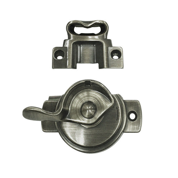 Active Lock and Keeper Kit 9015613 Lock and Keeper Kit with Screws - Active 3/4" Glass - Satin Nickel