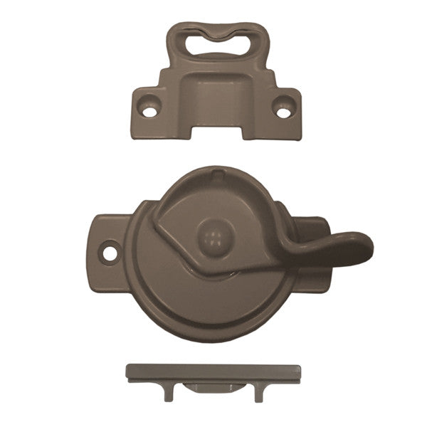 Passive Lock and Keeper Kit 9015694 Lock and Keeper Kit with Screws - Passive 1" Glass - Stone