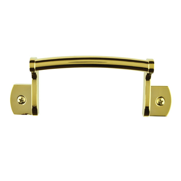 Traditional Sash Bar Lift 9004435 Traditional Sash Bar Lift with Screws - Bright Brass