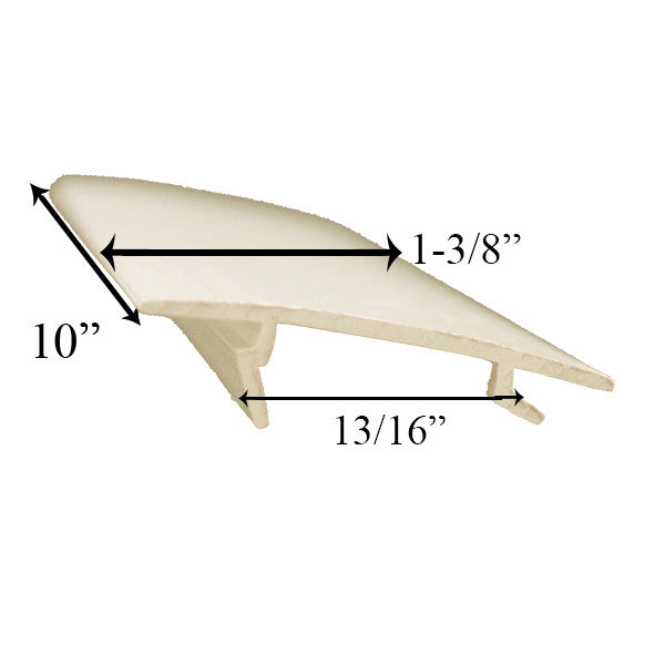 Window Balance Cover, Vinyl Filler Bead - 10 inches