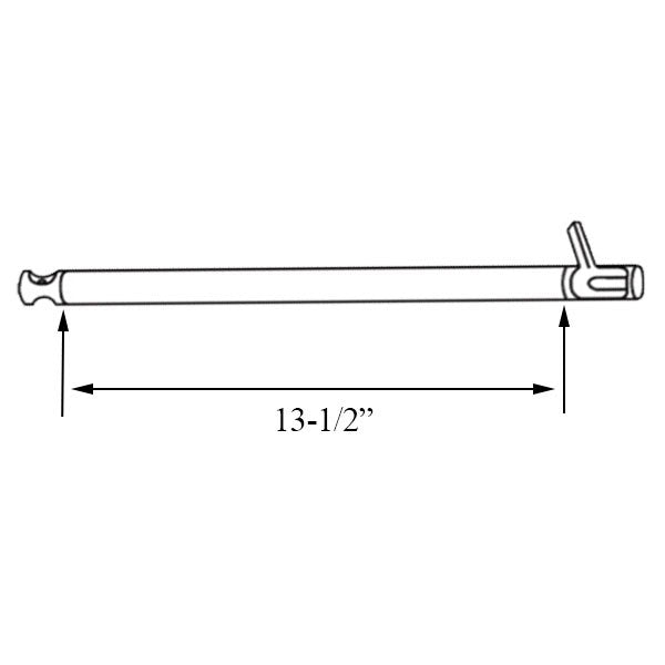 Caradco C-100 Wood Window Tube Balances, 13-1/2" Length