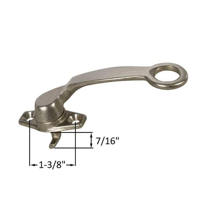 Casement Window Project-In Locking Handle 7/16" Hook Projection