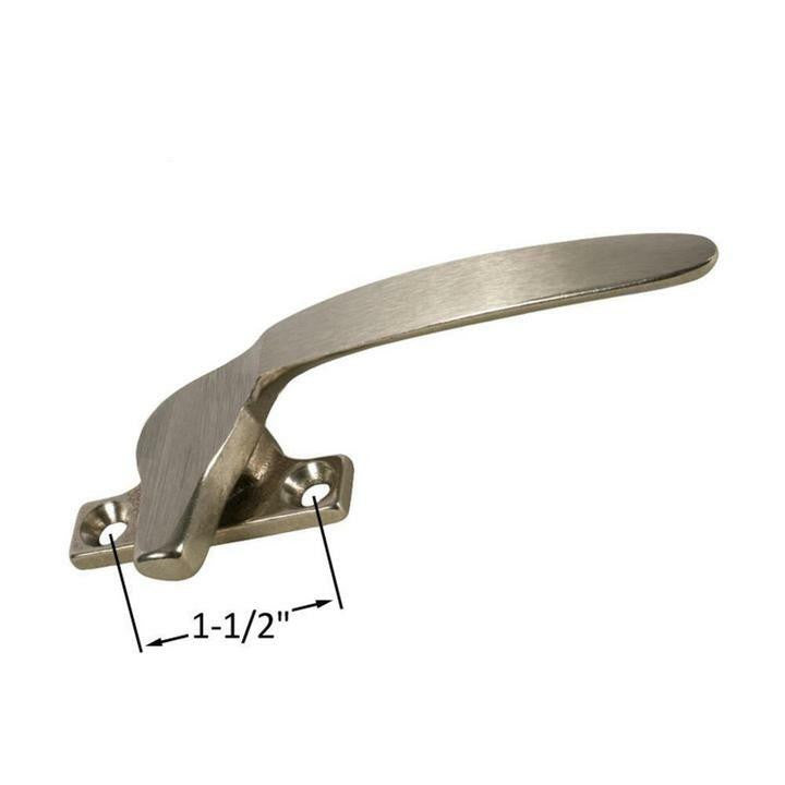 Casement Window Locking Handle With 1-1/2" Screw Holes