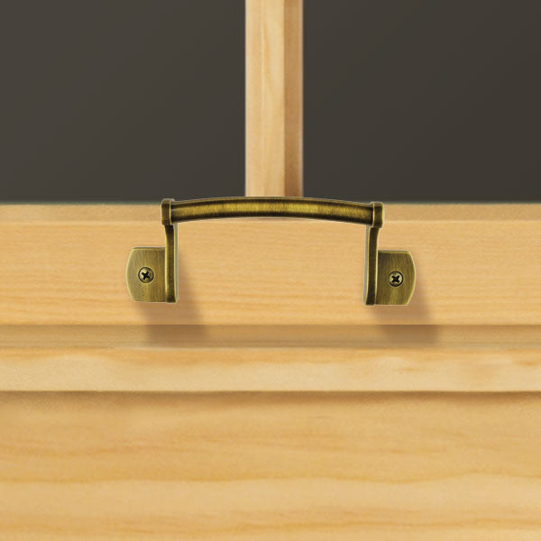 Traditional Sash Bar Lift 9004438 Traditional Sash Bar Lift with Screws - Antique Brass