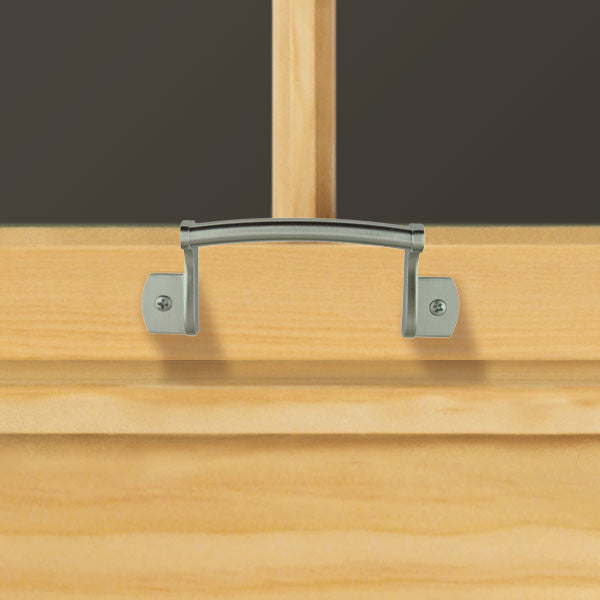 Traditional Sash Bar Lift 9004439 Traditional Sash Bar Lift with Screws - Brushed Chrome