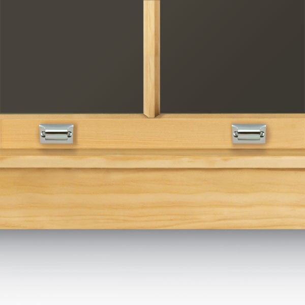 Sash Finger Lift - Double-Hung Windows 1643042 Estate Sash Finger Lift with Screws, Chrome Pair