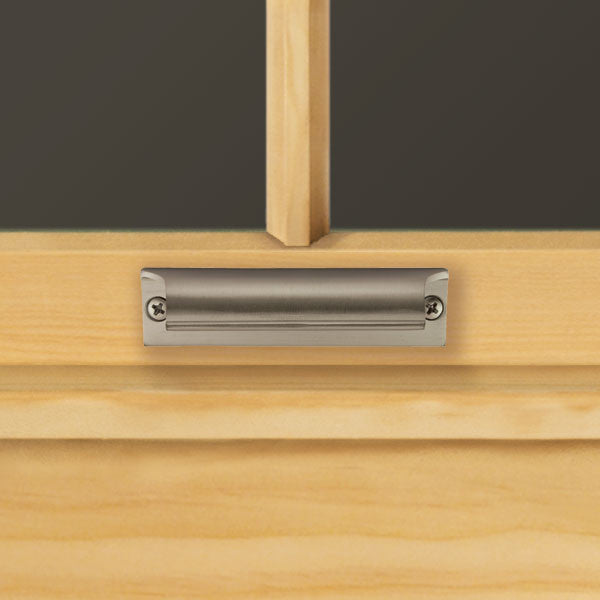 Sash Hand Lift - Double-Hung Windows 1642922 Estate Sash Hand Lift with Screws, Satin Nickel