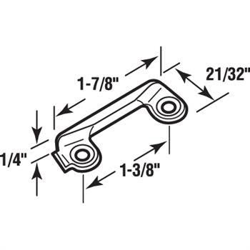 Cam Handle Keeper for Project-In Transom Window Latch
