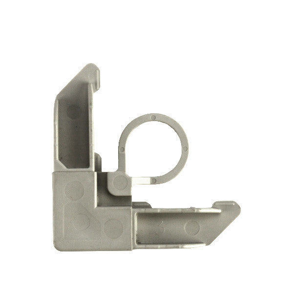 Window Screen Corner Key with Pull Tab, Plastic - Grey