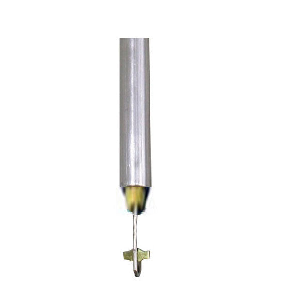 3/8” Non-Tilt Cross Pin Balance Rod, White Bearing Extended Rod