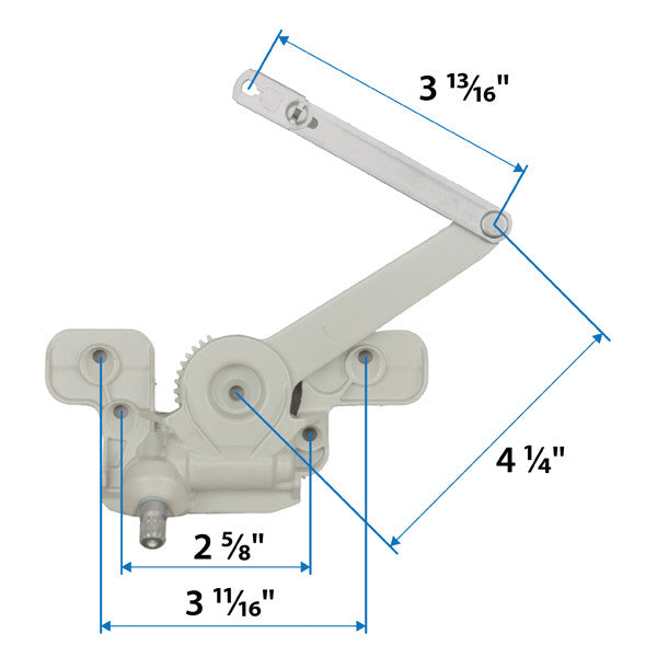 Left or Right Hand Corrosion Resistant Split Arm Operator 1361481 Universal Split Arm Operator - 1995 to Present