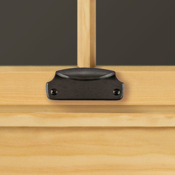 Traditional Sash Hand Lift 9015601 Traditional Sash Hand Lift with Screws - Distressed Bronze