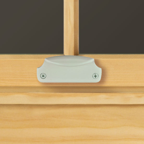 Traditional Sash Hand Lift 0400221 Traditional Sash Hand Lift with Screws - White