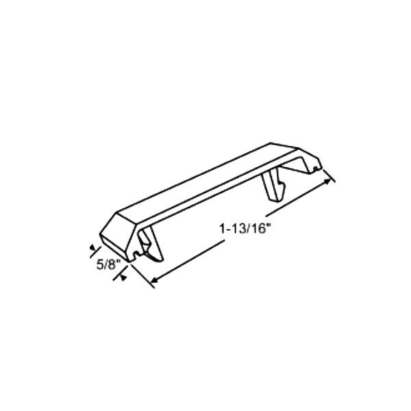 Weep Hole Cover, No Flap - White