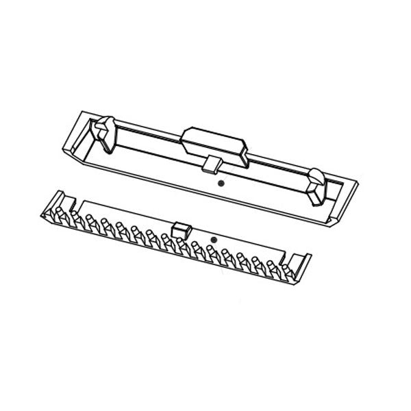 Weep Hole Cover with Flap - White